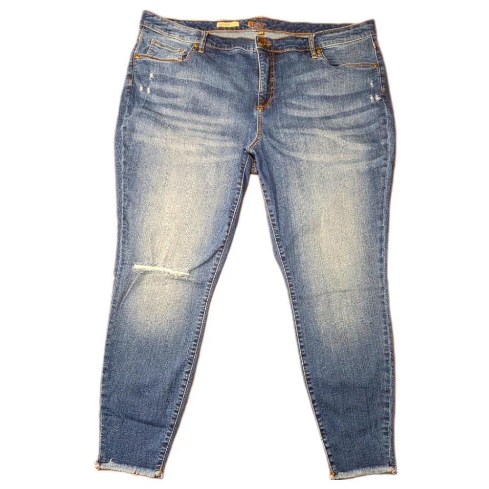 Plus Size Kut From the Kloth Ankle Skinny Jeans